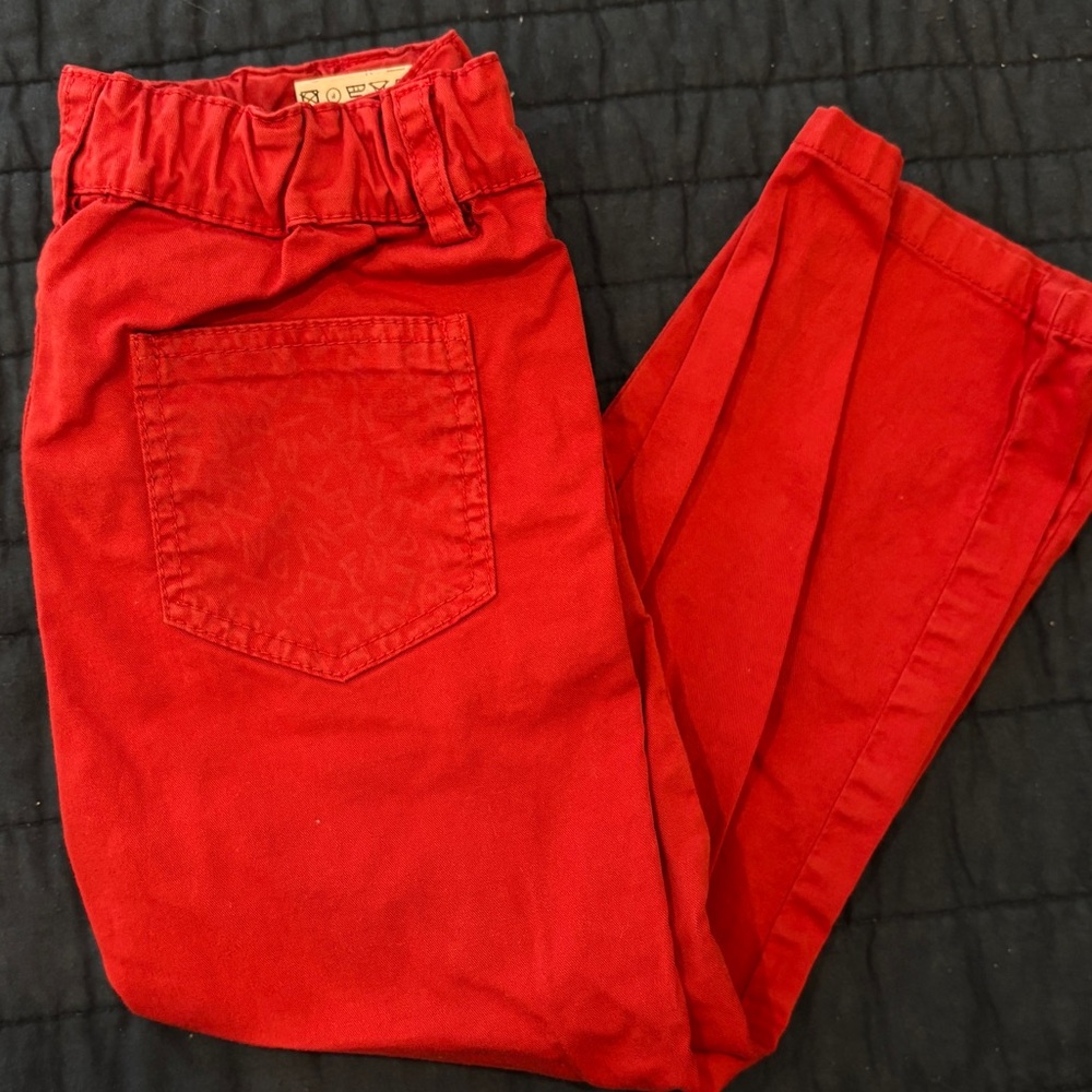Stylish Red baby pants